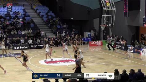 Marena Whittle Posts Points Rebounds Vs Ballarat Youtube