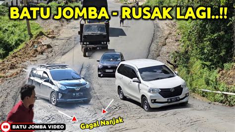 BATU JOMBA RUSAK LAGI YouTube