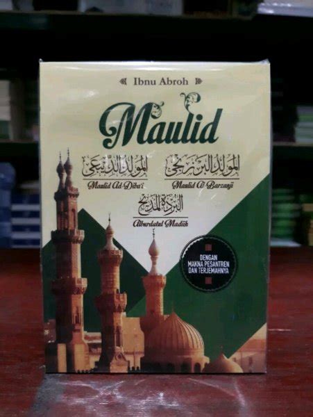 Jual Al Maulid Diba Al Barzanji Barjanzi Lengkap Dengan Terjemah Dan