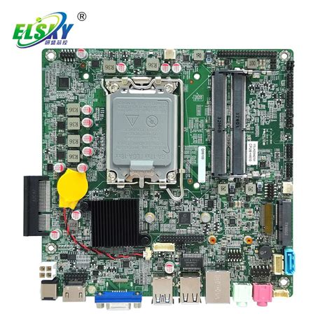 Elsky Motherboard With Cpu I H H Ddr Max G Pci E X