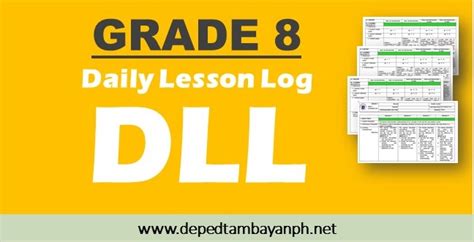 Dll Grade 8 Science 3rd Quarter Pdf