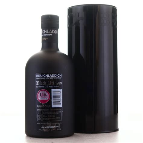 Bruichladdich 1989 Black Art 22 Year Old Edition 31 Whisky Auctioneer