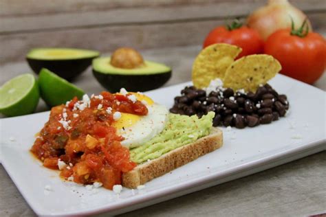 Huevos Rancheros Avocado Toast