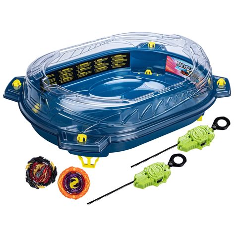 Beyblade Burst Quad Strike Thunder Edge Battle Set Smyths Toys Uk