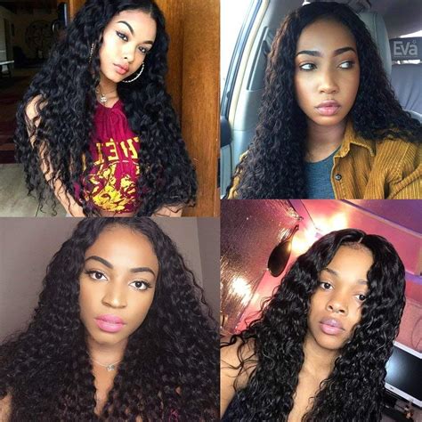 Discount Brazilian Water Wave Bundles With Closure Unprocessed Virgin