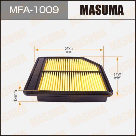 Air Filter Masuma MFA 1009 MASUMA Affordable High Quality Car And