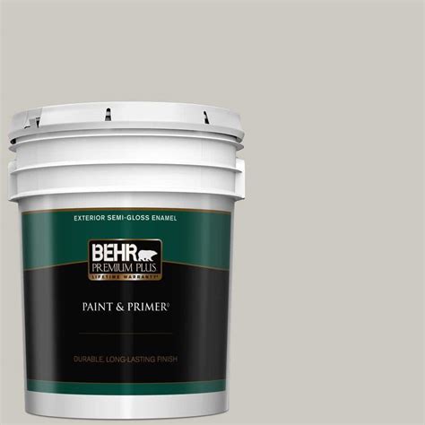 Behr Premium Plus 5 Gal Designer Collection Dc 008 Gratifying Gray