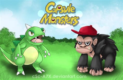 Capsule Monsters by hamsterSKULL on DeviantArt