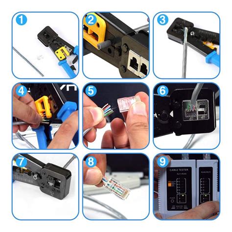 ZoeRax Kit D Outils De Sertissage Rj45 Pour CAT5 Grandado