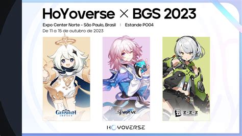 HoYoverse confirma presença na Brasil Game Show 2023 Game Arena