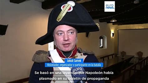 La Batalla de los Tres Emperadores se celebra con críticas al Napoleón