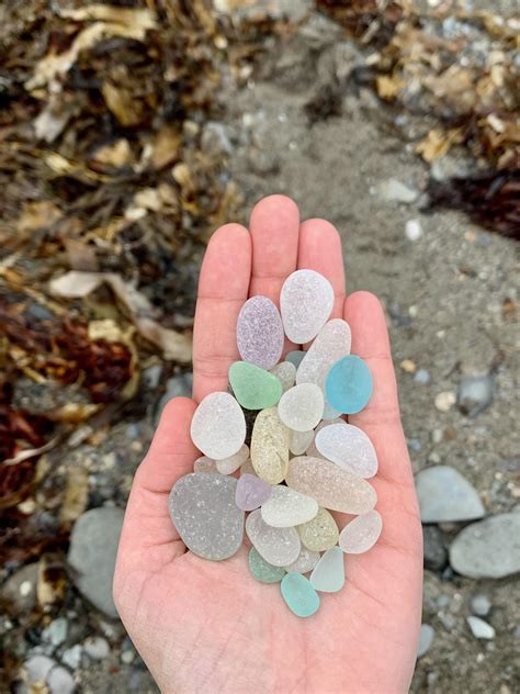 My Favourite Bubbly Pieces Nova Scotia Canada R Seaglass