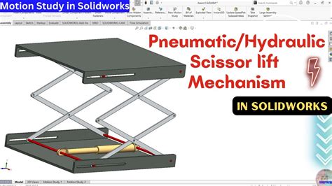 Scissor Lift Design Pneumatic Hydraulic Scissor Lift Mechanism In