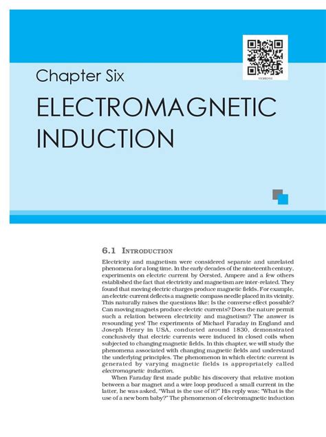 UP Board Book Class 12 Physics Chapter 6 Electromagnetic Induction