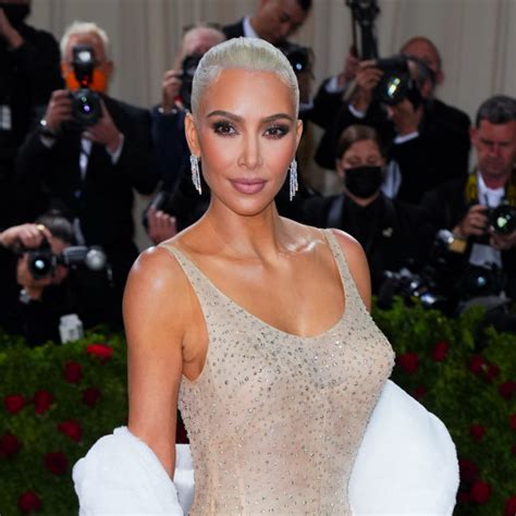 El Vestido De Marilyn Monroe Que Kim Kardashian Llev En La Gala Del