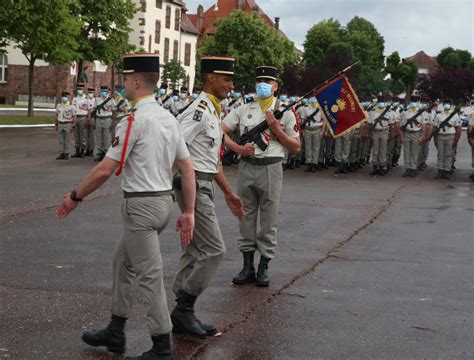 COLMAR 152e régiment dinfanterie la 4 change de chef