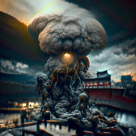 Nuking of Hiroshima. (nightcafe studio) : r/aiArt