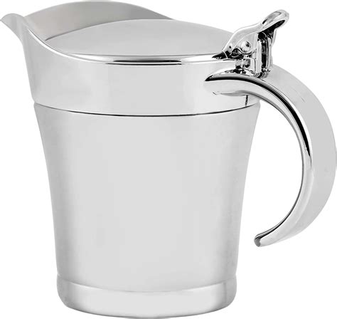 Stainless Steel Double Insulated Gravy Boat Sauce Jug