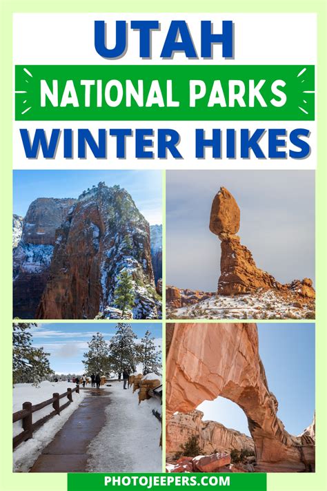 Best Winter Hiking in Utah National Parks - PhotoJeepers