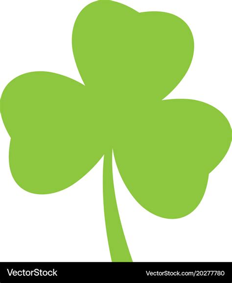 Shamrock Icon Royalty Free Vector Image Vectorstock