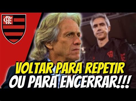 JORGE JESUS PRECISA VOLTAR AO FLAMENGO PARA EXORCIZAR O FANTASMA QUE