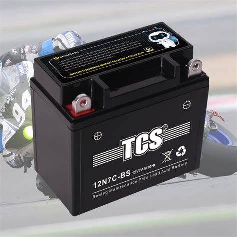 TCS 12V 11AH Sealed Maintenance Motorcycle SMF Battery For Common