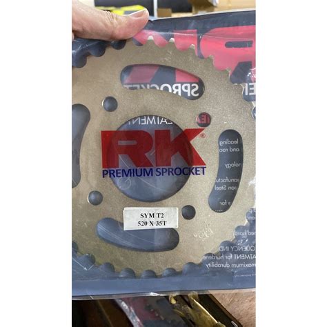 RK Premium Sprocket For SYM T2 520 X 35T Shopee Malaysia