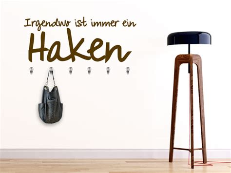 Wandtattoo Garderobe Mit Haken Wandtattoos Als Garderoben