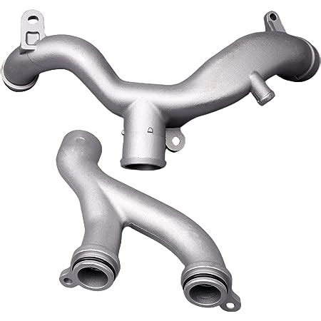 Amazon RKX Upgraded Metal Coolant Water Outlet Pipes Compatible