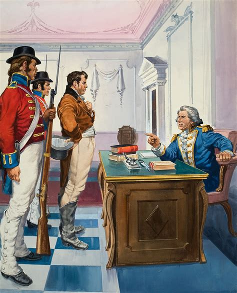 Governor Bligh Of New South Wales Arresting John Macarthur Original