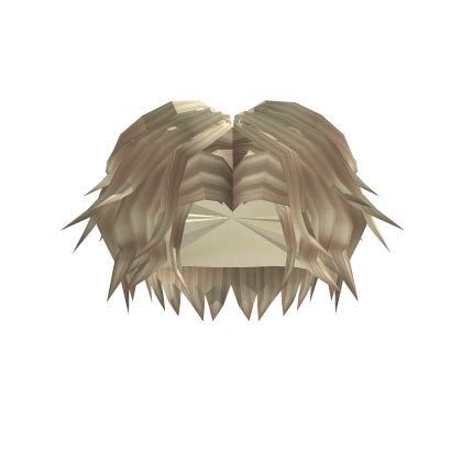 Stylish Blonde Messy Hair Roblox