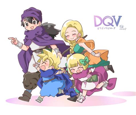 Bianca Heros Daughter Hero Heros Son And Tabitha Dragon Quest