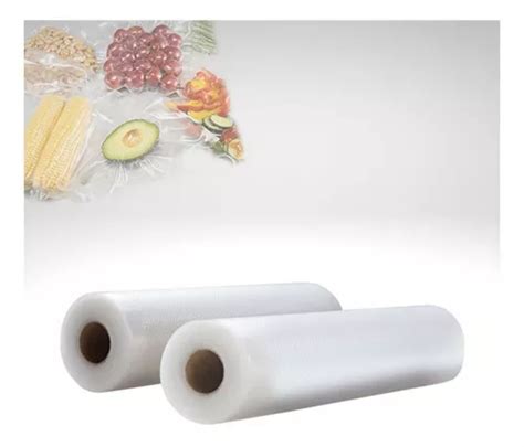 4 Rollos Para Vacio Gofrado De 20x600 Cms Oster O Foodsaver Envío gratis