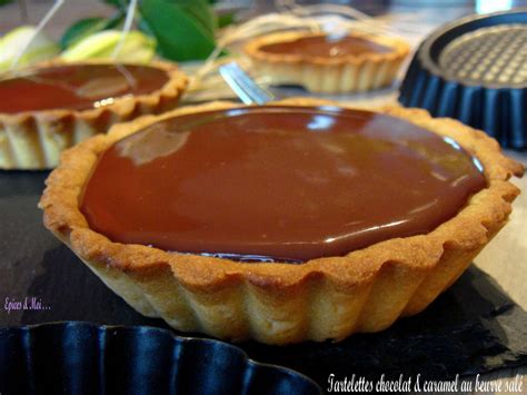 Tartelette Chocolat Caramel Au Beurre Sal Recette Ptitchef