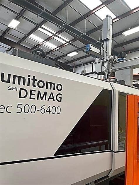 Used Sumitomo Demag Systec 550 920 6400 Injection Molding Machine