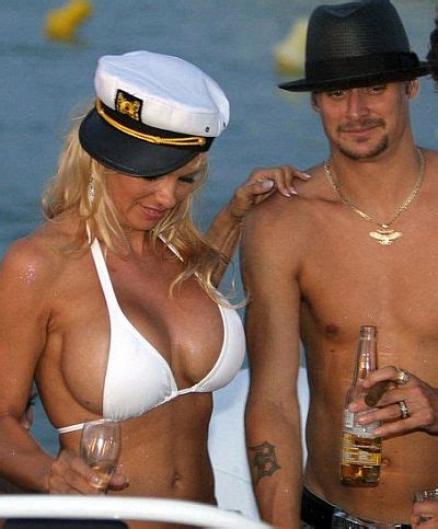 Pamela Anderson weds Kid Rock in a white string bikini - Wedding Clan