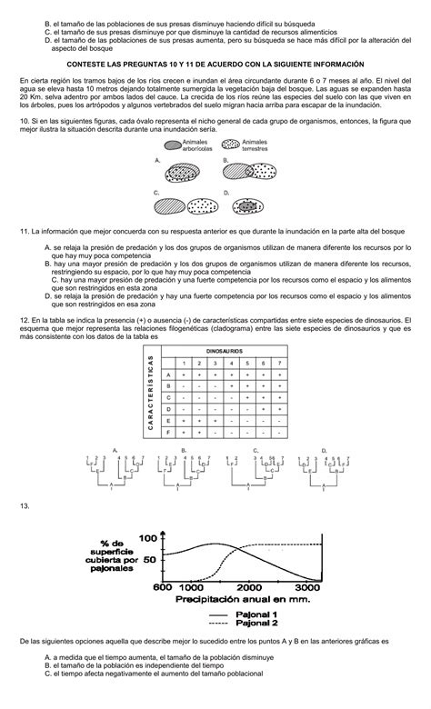 Biolog A Banco De Preguntas Icfes Pdf