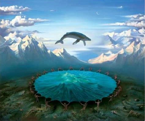 Impossible Whale Vladimir Kush Dali Paintings Surreal Artwork