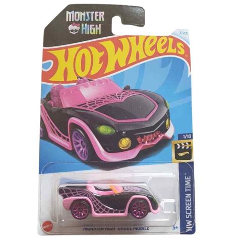 Hot Wheels 1 64 Car HW Screen Time Monster High Ghoul Mobile Thomas Online