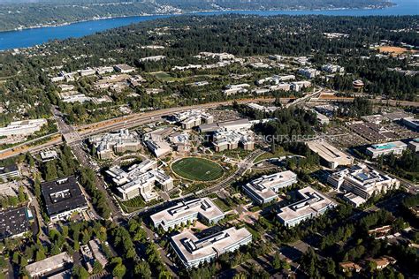 Microsoft Campus Aerial View Seattle Photographer Stuart Isett Photo Archive