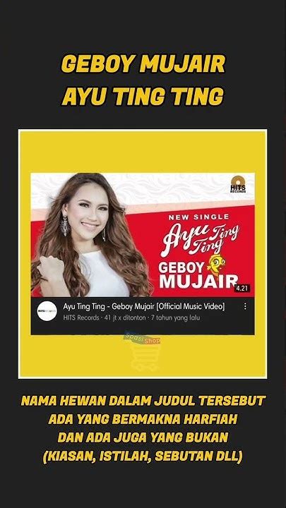 Beberapa Judul Lagu Dangdut Yang Memakai Nama Hewan Youtube