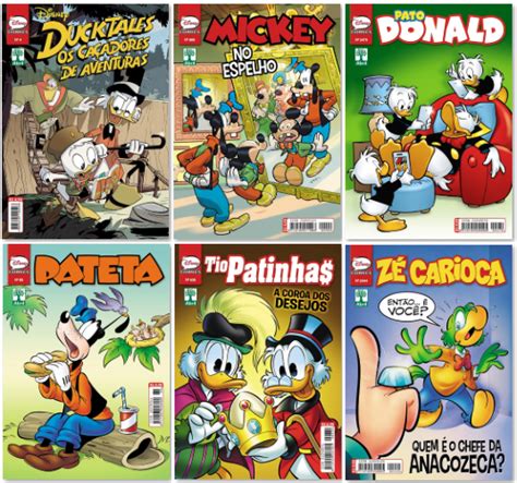 Blog Do XANDRO Gibis Disney Mensais De JUNHO 2018 As Capas Nas