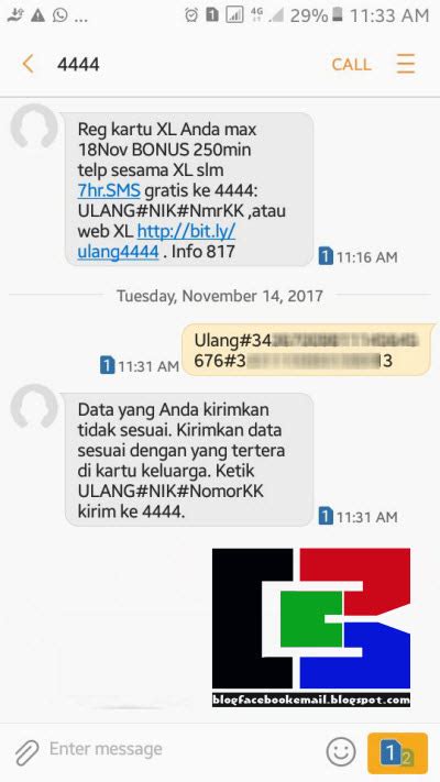 Cara Registrasi Ulang Kartu Sim Lama Contoh Sms Yang Sudah Sukses