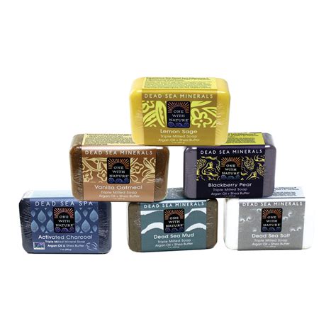 Set Of 6 Dead Sea Minerals Soap - African Soaps