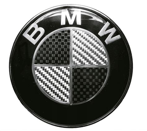 Emblemat Logo BMW Na Maskę CARBON 82MM 51148132375 51148132375 za 45,90 ...