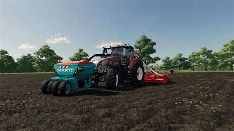 Sulky Xeos Front V Fs Mod Farming Simulator Mod