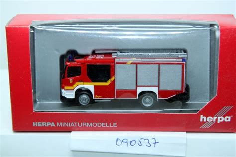 Herpa Mercedes Benz Atego Ziegler Z Cab Lf Fire Brigade