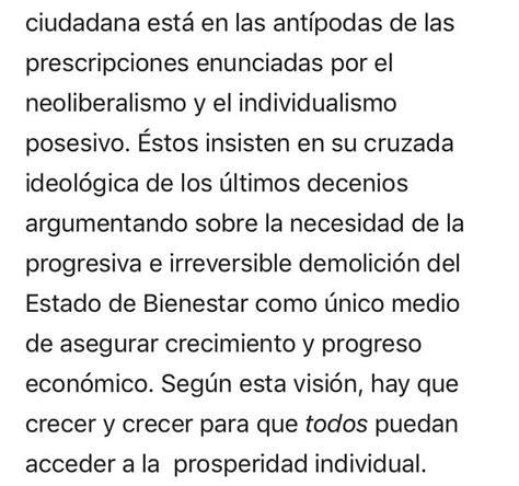 Por Que El Neoliberalismo Odia Al Estado De Bienestar