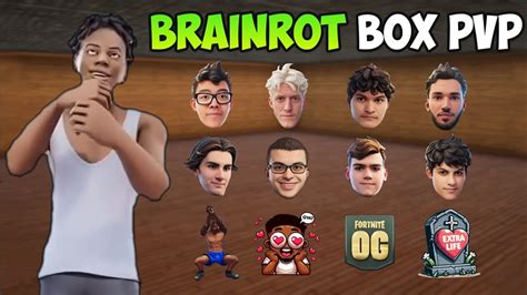 Fortnite Brainrot Box Pvp Brainrot Box Fight With Funny Super