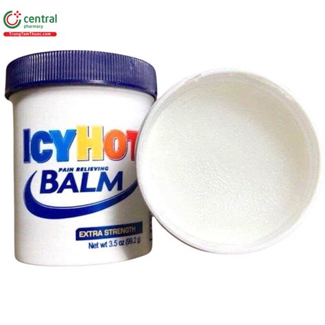 Dầu Icy Hot Pain Relieving Balm giảm bầm tím giảm căng cơ bong gân